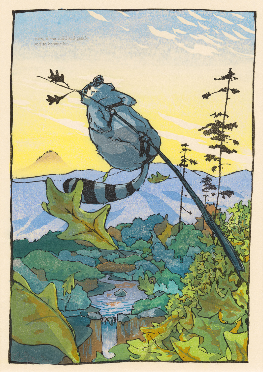 Mild and gentle - archival reproduction