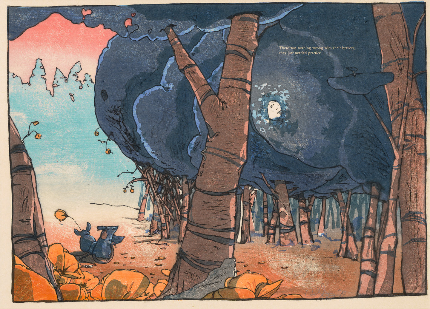 Their Bravery - archival reproduction