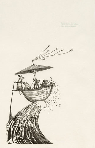 Their Boat - archival reproduction