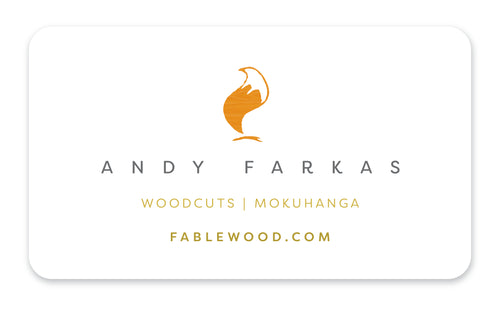 Andy Farkas Gift Card for fablewood.com