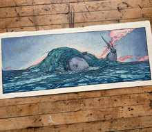 How did she become the sea
